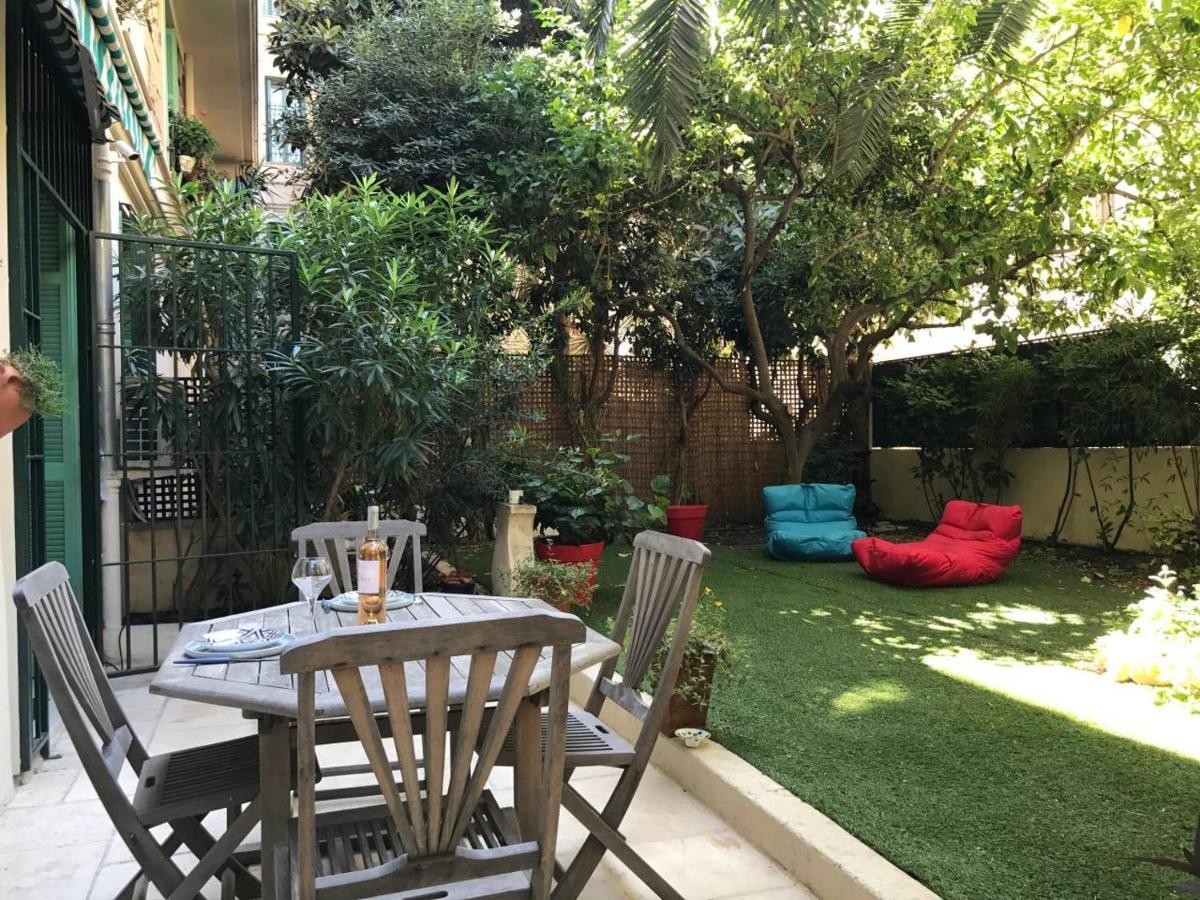 Homelivia, Luxueux Appartement Avec Jardin Prive Nice Bagian luar foto