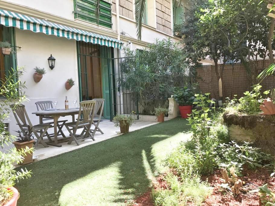 Homelivia, Luxueux Appartement Avec Jardin Prive Nice Bagian luar foto