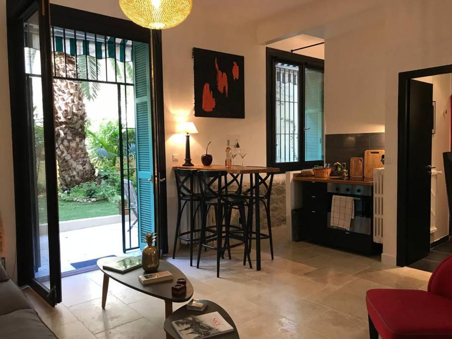Homelivia, Luxueux Appartement Avec Jardin Prive Nice Bagian luar foto