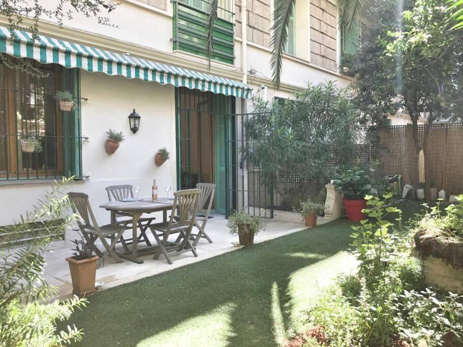 Homelivia, Luxueux Appartement Avec Jardin Prive Nice Bagian luar foto