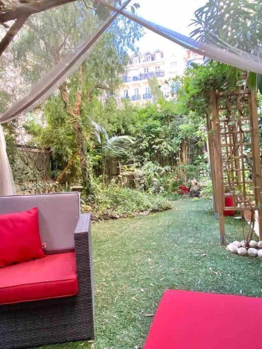 Homelivia, Luxueux Appartement Avec Jardin Prive Nice Bagian luar foto